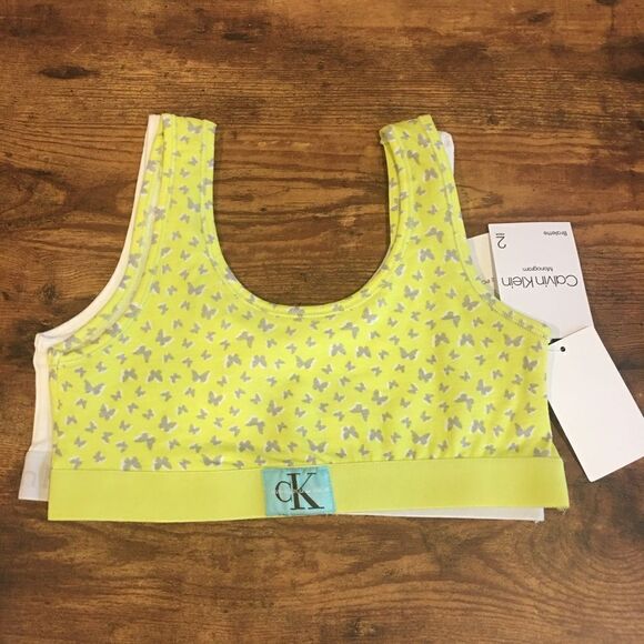 Calvin Klein medium training sports bra butterfly - Picture 1 of 3